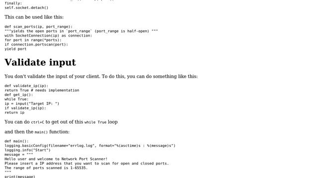 Simple port scanner in Python 3 (4 Solutions!!) смотреть онлайн