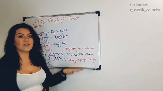 Строение волоса. Колористика с нуля. Урок 1 смотреть онлайн