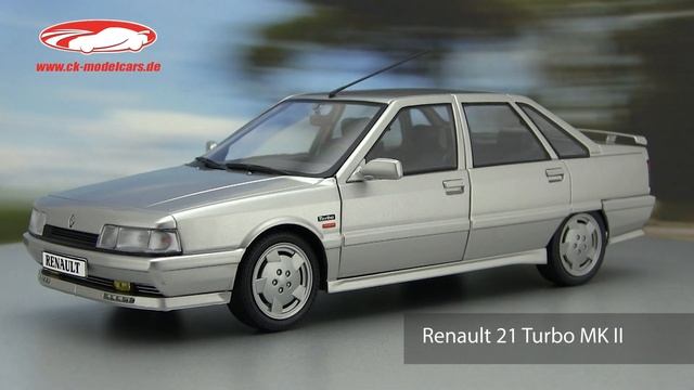 ck-modelcars-video: Renault 21 Turbo MK II Baujahr 1990 grau Solido смотреть онлайн