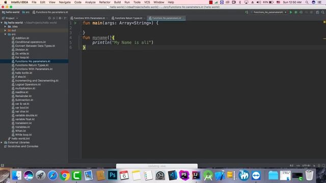 032 Kotlin - Functions - No return Type No parameters смотреть онлайн