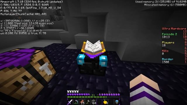 Minecraft Cube UHC S17: E2 - SO MANY CREEPERS! смотреть онлайн
