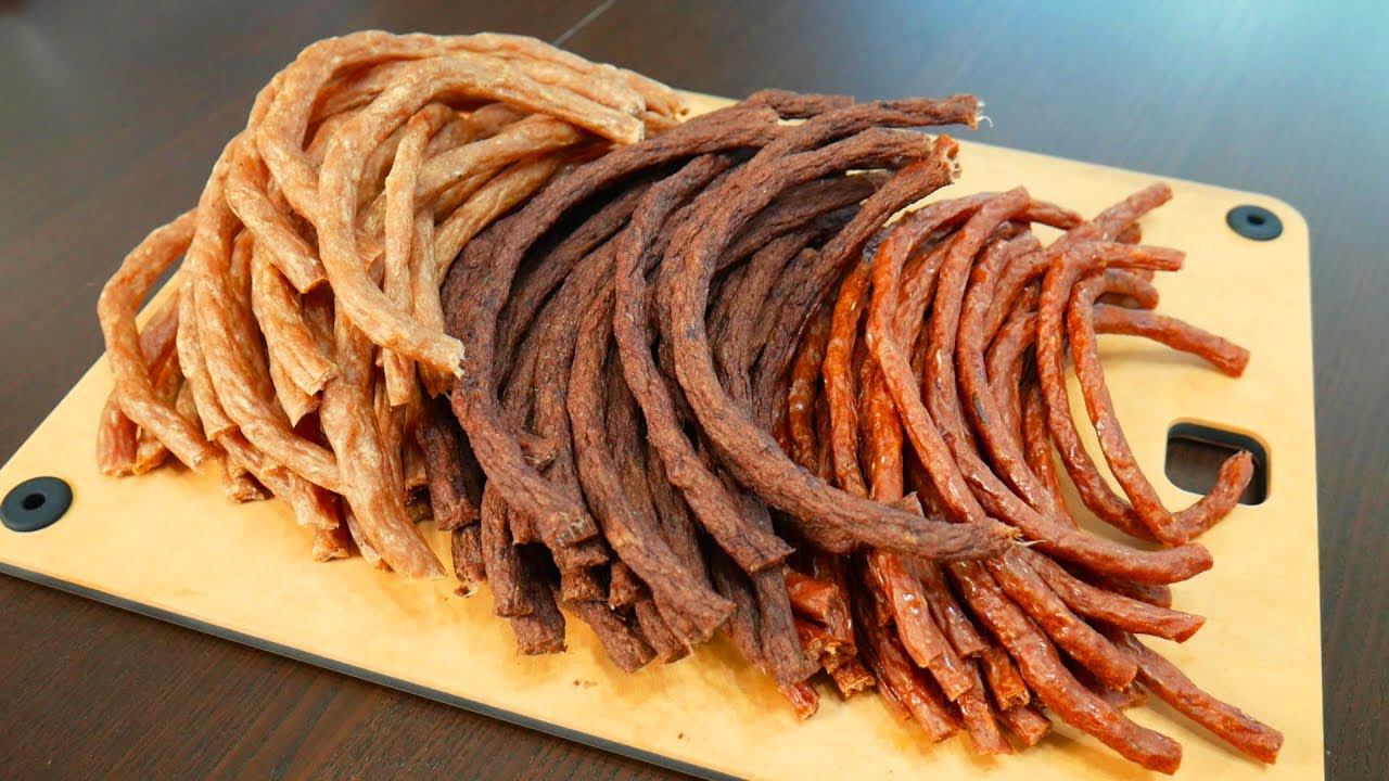 Домашние колбаски из мяса и рыбы в сушилке для овощей и фруктов – Идеальная закуска смотреть онлайн