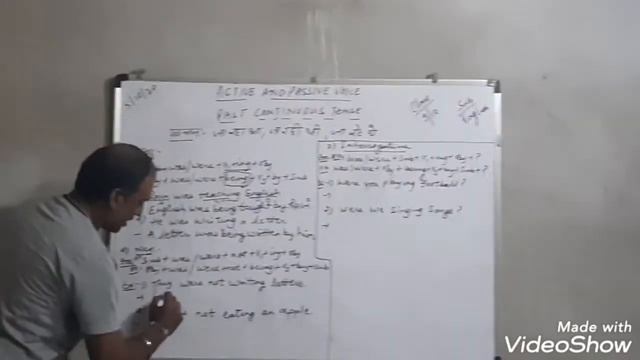 Active & passive voice (past continuous) смотреть онлайн