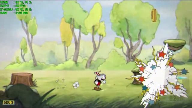 CUPHEAD GAMEPLAY GEFORCE 820M 2GB смотреть онлайн