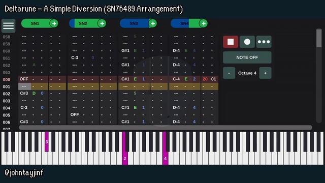 Deltarune - A Simple Diversion (SN76489 Arrangement) смотреть онлайн