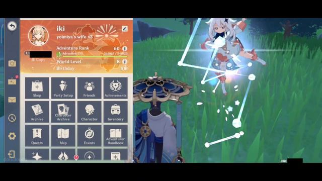 A place where the moon is perfectly eclipsed by Celestia | Genshin Impact смотреть онлайн