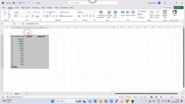 EES HOW TO MAKE CASH COUNTER IN EXCEL 2023 смотреть онлайн