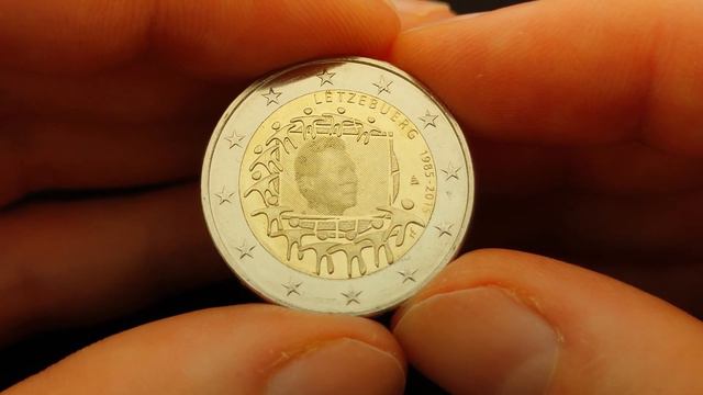 Luxembourg 2015, The 30th Anniversary Of The EU Flag, €2 Commemorative Coins