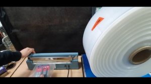 Плёнка упаковочная ПВД рукав прозрачная