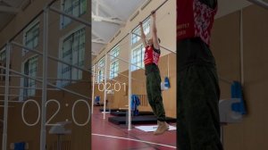 Подтягивания на соревнованиях. Чемпионат СНГ по многоборью 2023