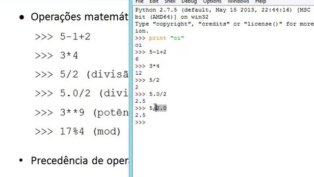 Introdução ao Python 2.7x смотреть онлайн