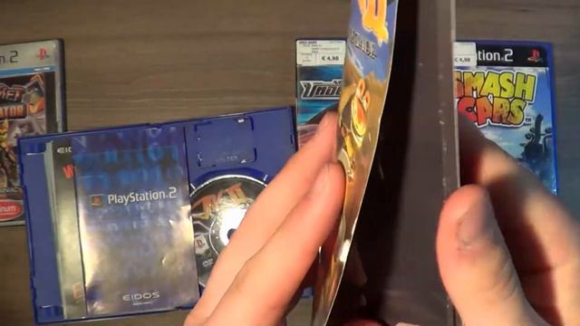 Unboxing : Ratchet Gladiator, Jak 2 Renegade, NFS Underground en Smash Cars voor PS2 смотреть онлайн