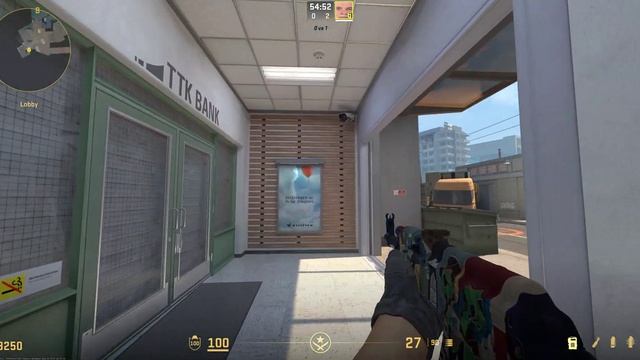 Counter strike 2 (Overpass) in 8K Maximum settings смотреть онлайн