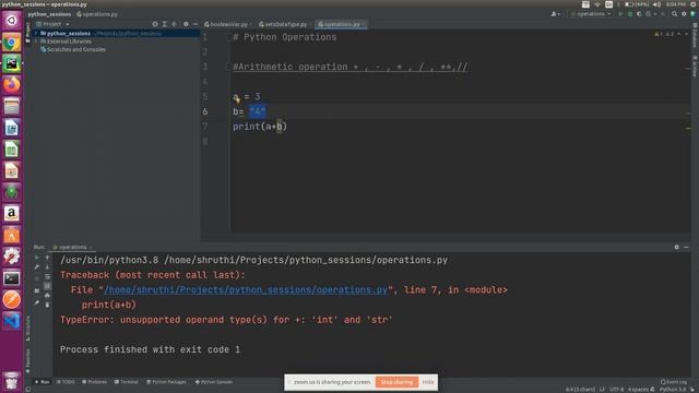 Arithmetic Operators in Python | Python Tutorial | Python in Kannada смотреть онлайн