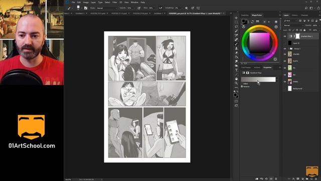 ? One Button Trick for Cool Color Palettes in Photoshop смотреть онлайн