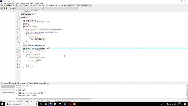 APRIORI ALGORITHM IN C++ - PART 3 | DATA MINING AND WAREHOUSING смотреть онлайн