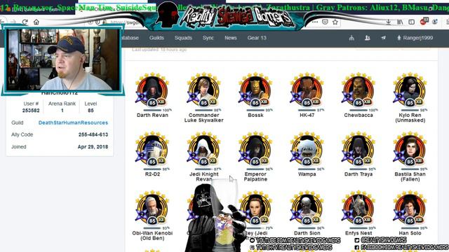 RSG Lunch Hour 08/26/2019 Let's kick the week of right with some SWGOH!! смотреть онлайн