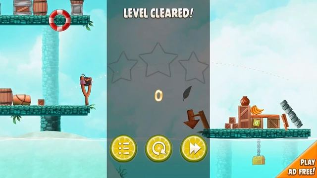 Angry Birds Rio 2 - High Dive Walkthrough Level 1-3 All Stars смотреть онлайн