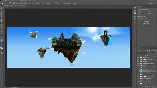 Rose Flights Fan Header (Floating Island Speed Art) смотреть онлайн