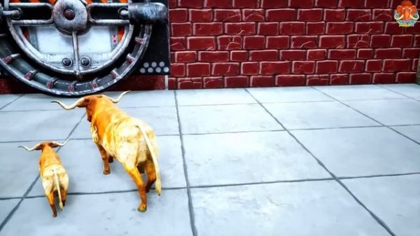 Mystery Box Challenge With Gorilla Cow Mammoth Elephant Max Level Long Legs Cow Ice cream Challenge