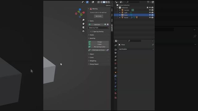 jewelcraft blender плагин - как накинуть крапана на камень и вырезать под него пространство смотреть онлайн