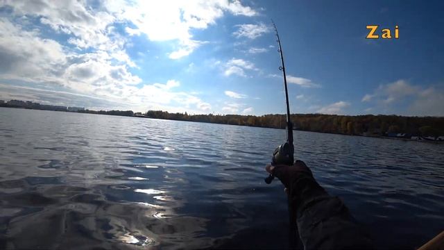 Ловля щуки на КРУПНУЮ резину и тяжелые БЛЕСНЫ. смотреть онлайн