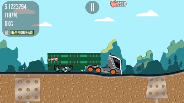 Дальнобойщик Джо перевозим с фермы свиней на скотобойню на грузовике смотреть онлайн