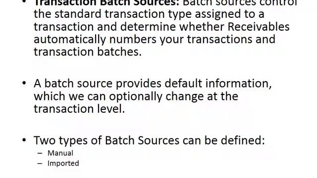 Oracle EBS AR AutoInvoice Part 1 смотреть онлайн