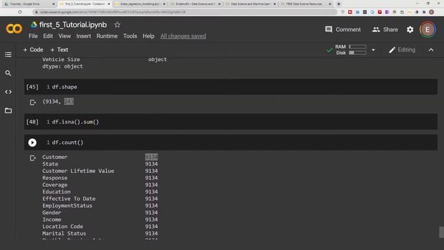 How to Do Exploratory Data Analysis Using PANDAS, PYTHON, PROFILE REPORT, NUMPY смотреть онлайн