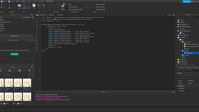 ROBLOX Studio How to make a menu system (leveling system, Melee level, Devil Fruit level) смотреть онлайн