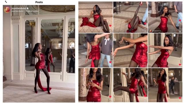 Jourdan Dunn does the vogue dance ?? смотреть онлайн