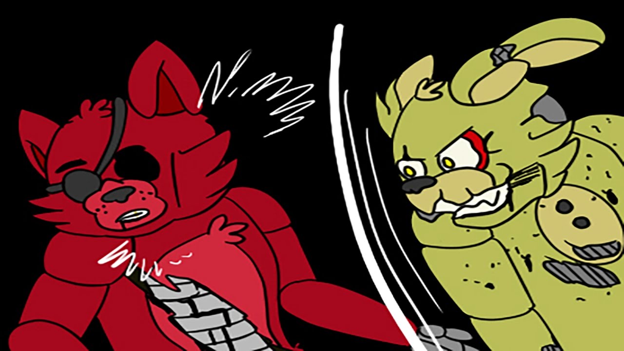 БИТВА ФОКСИ И ГОЛДЕН БОННИ ☘ FNAF КОМИКС (2) #12 #231 смотреть онлайн