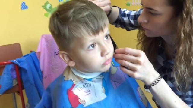 Стрижка для мальчиков. КАК Самому подстричь ребенка? ПоЧЕМУ Дети боятся стричся смотреть онлайн