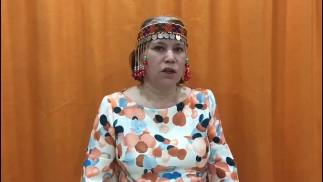 Гимн Чувашии  на чувашском языке читает Ольга Алексеевна Ковшик с Сорокино