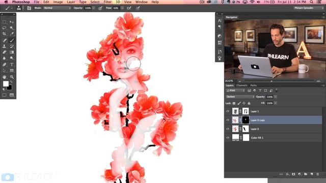 How To Create a Double Exposure in Photoshop смотреть онлайн