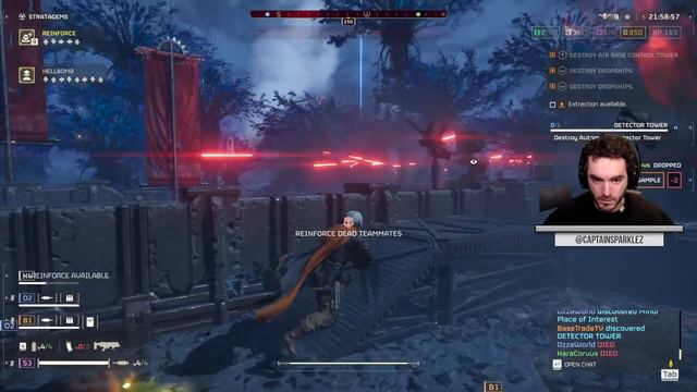 Spilling Oil In Helldivers смотреть онлайн