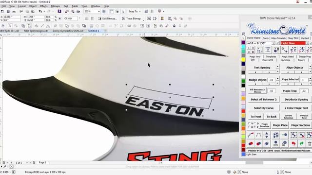 Editing Mock up photos in CorelDRAW with Intersect and B Spline tools смотреть онлайн