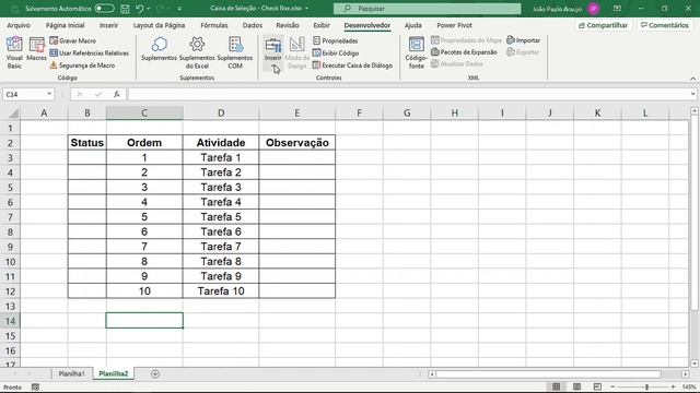 Caixa de Seleção Check Box no Excel | Como fazer смотреть онлайн