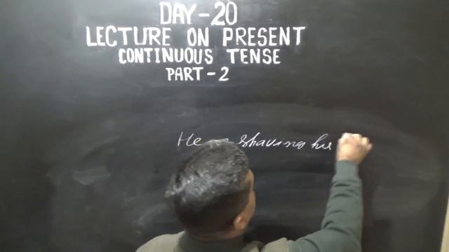 Day 20 lecture on present continuous tense part 2 смотреть онлайн
