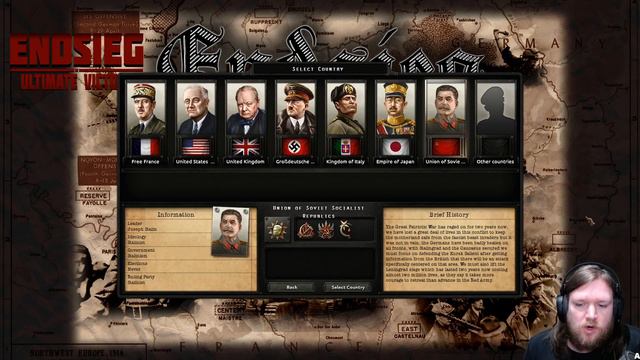 Operation Barbarossa - Soviet Union | Endsieg | La Resistance | Hearts of Iron IV | 1 смотреть онлайн