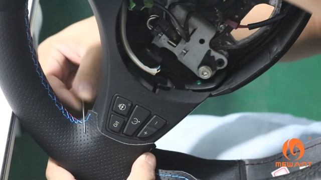 MEWANT --- for BMW E83 X3 M Sport 2004 - 2010 Car Steering Wheel Cover Installation смотреть онлайн