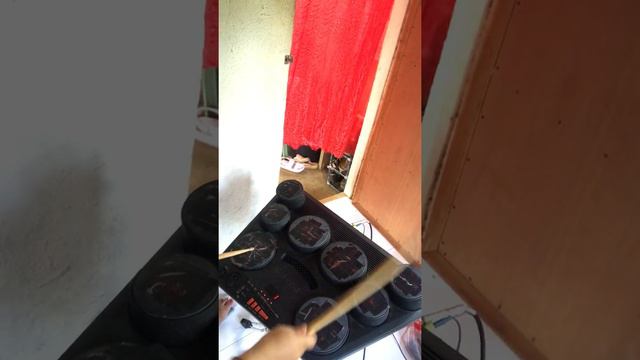 Breathless by the Corrs/Yamaha DD75 E-drum Cover смотреть онлайн