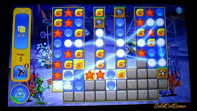 Fishdom: Deep Dive level 141 Walkthrough смотреть онлайн