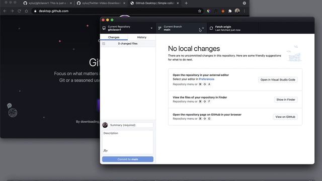 04 GitHub Desktop смотреть онлайн