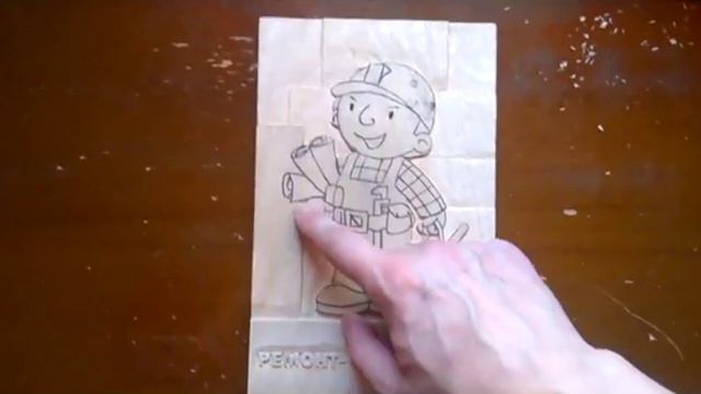 Веселый строитель. Резьба по дереву. Funny Builder. Carving. смотреть онлайн