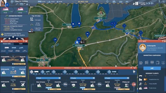 TransRoad:USA Lets Play #22 - Expansion Time Again - TransRoad:USA Gameplay смотреть онлайн