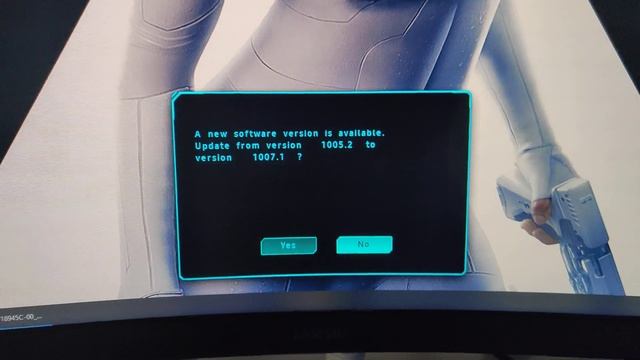 How to update your samsung G7 Odyssey. New firmware. смотреть онлайн