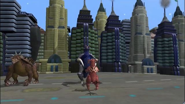 Titan Face-off Size Comparison 3 | Titan Face-off [S3] | SPORE смотреть онлайн