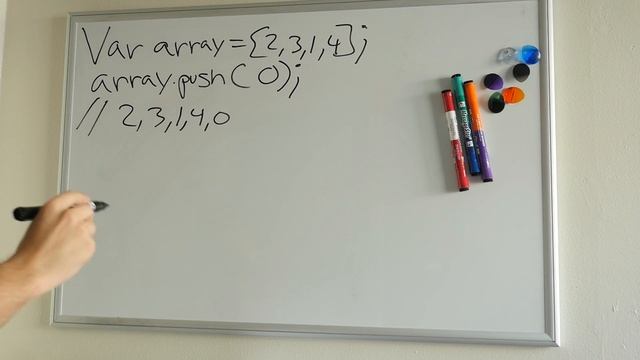 Push and Pop Array Methods in JavaScript смотреть онлайн