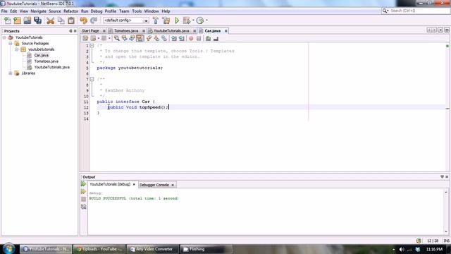 Java Advanced Programming Tutorial 7 Interfaces Part 1 смотреть онлайн